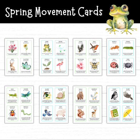 spring movement cards