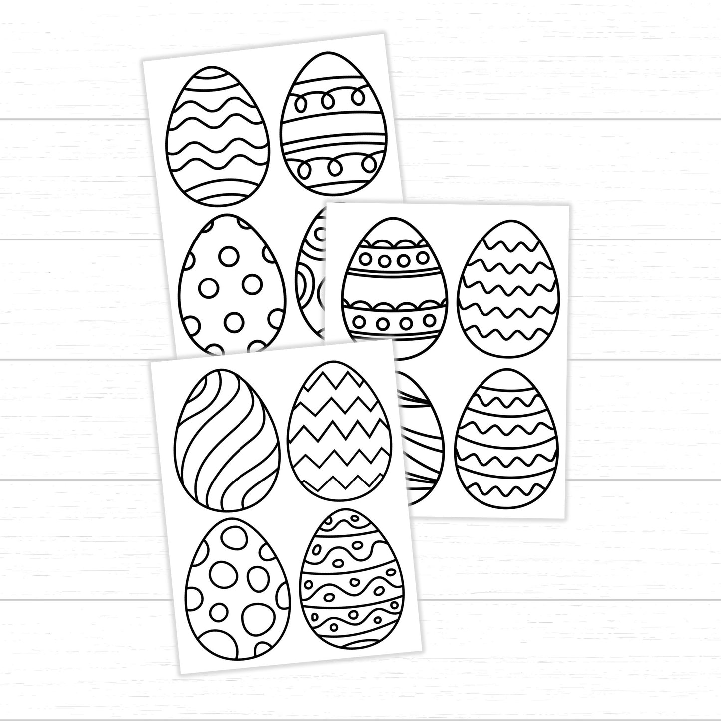 Easter Egg Coloring Pages, Easter Printables for Kids, Printable Easter Coloring Pages, Easter Egg Coloring Activity, Easter Coloring