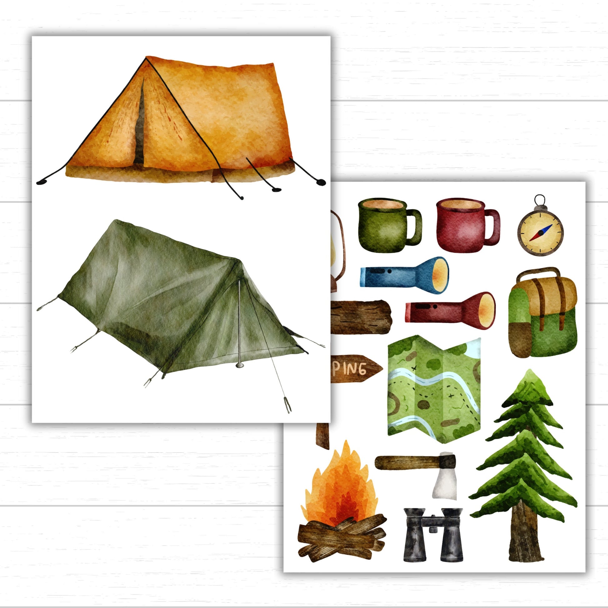 Elf Camping Props and Accessories, Elf Camping Outdoors, Elf Ideas for December, Elf Camping Set Up, Easy Elf Idea, Elf Printables, Elf Idea