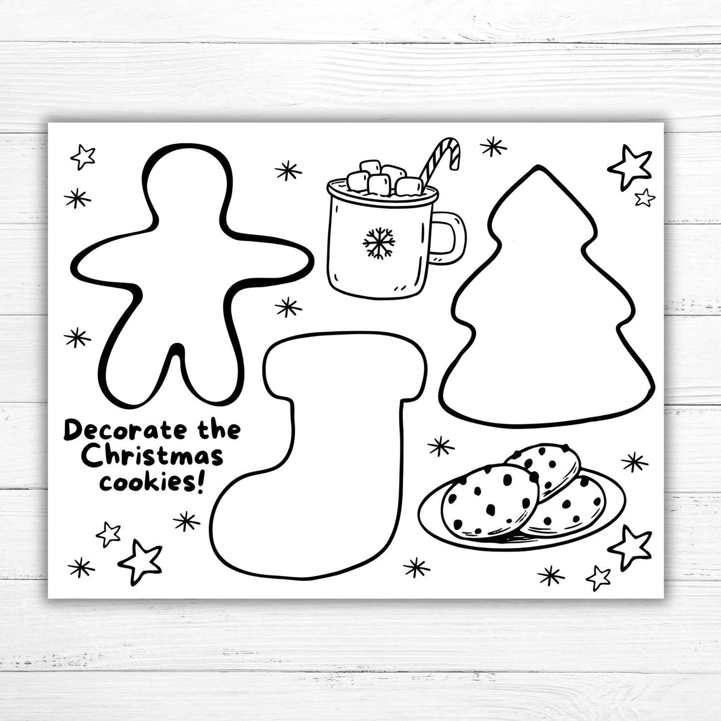 Christmas Placemat Activity Pack, Printable Christmas Placemats, Christmas Activities for Kids, Christmas Worksheets, Christmas Printables