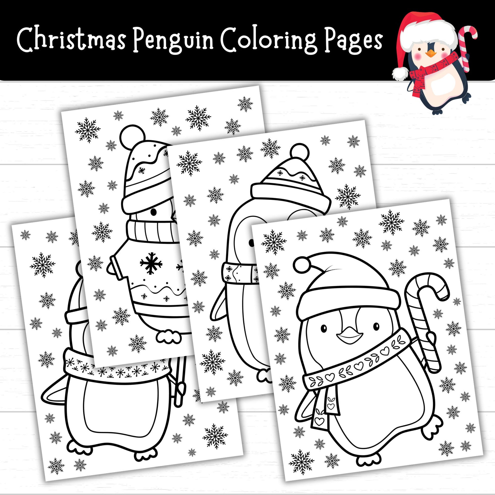 Penguin Coloring Book For Kids! A Variety Of Coloring Pages For Children  (Paperback)