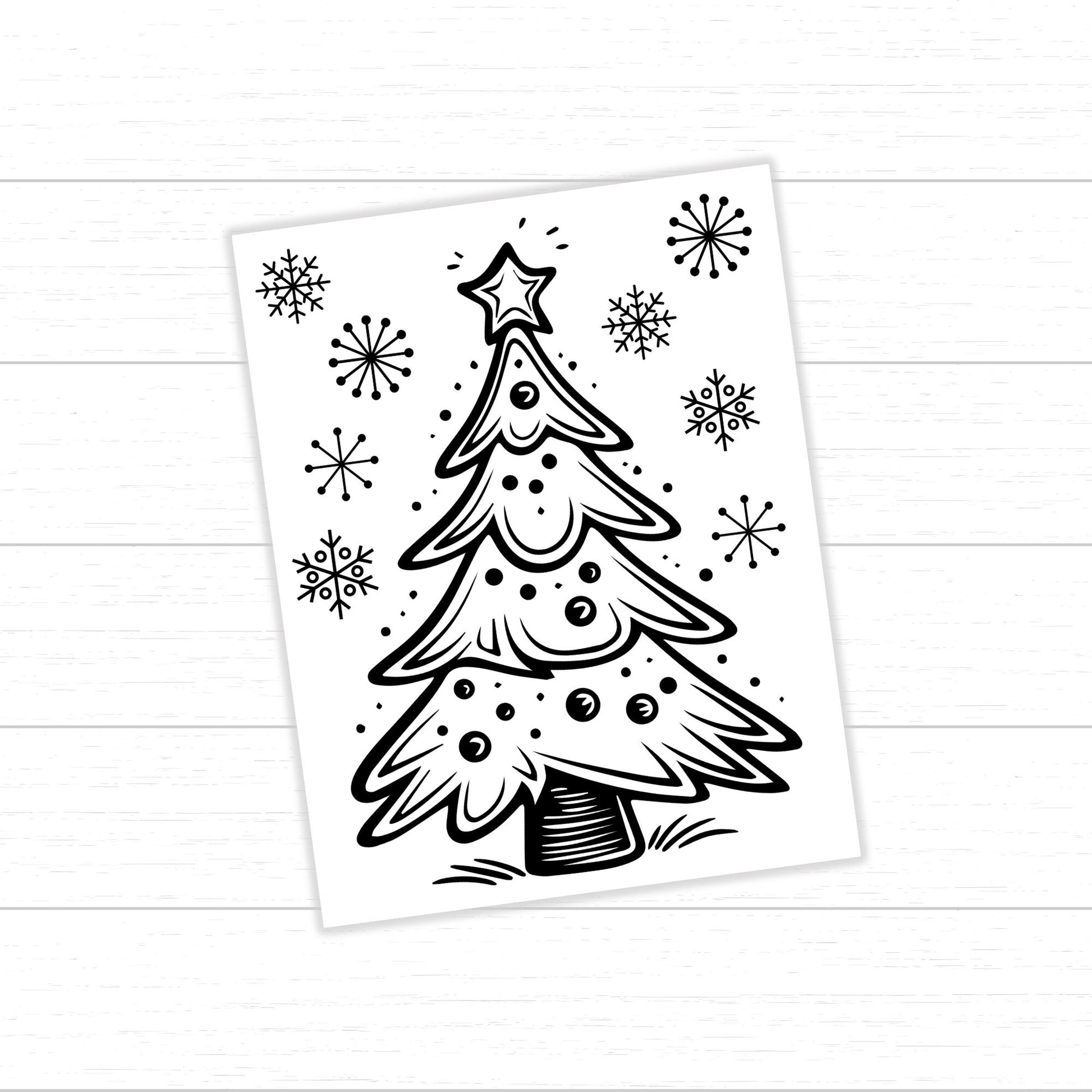 Christmas Tree Coloring Pages, Christmas Coloring Pages, Printable Christmas Activities for Kids, Christmas Tree Activities and Worksheets