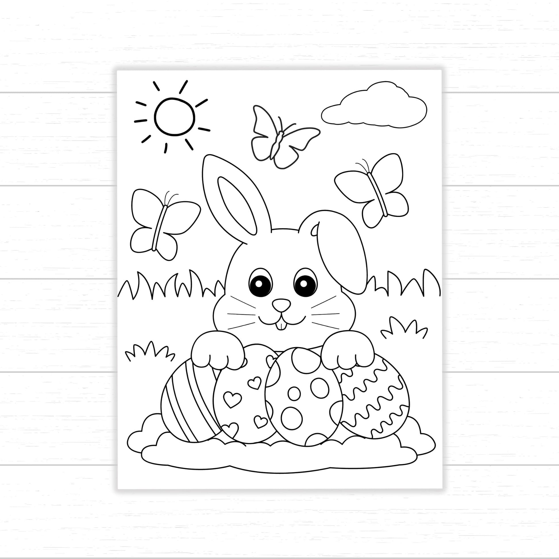 Easter Bunny Coloring Pages, Spring Coloring Pages, Easter Activities for Kids, Easter Coloring, Bunny Activities, Rabbit Coloring Pages